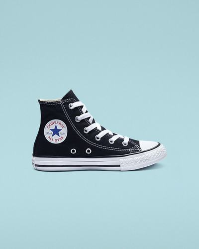 Boys' Converse Chuck Taylor All Star High Top Sneakers Black | Australia-02937