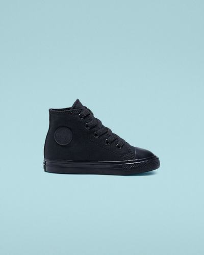 Boys' Converse Chuck Taylor All Star High Top Sneakers Black | Australia-18524