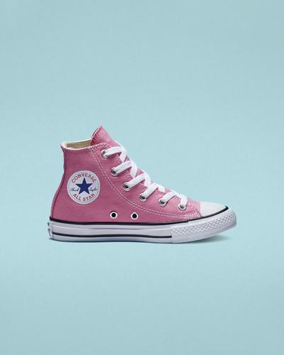 Boys' Converse Chuck Taylor All Star High Top Sneakers Pink | Australia-23875