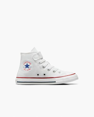 Girls' Converse Chuck Taylor All Star Easy-On High Top Sneakers White/Beige | Australia-07248