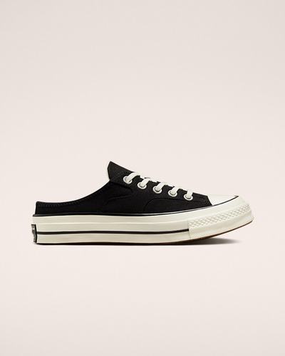 Men's Converse Chuck 70 Mule Sneakers Black | Australia-14956