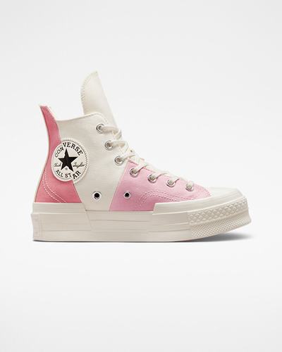 Men's Converse Chuck 70 Plus Color Candy High Top Sneakers Beige/Orange Pink | Australia-31829