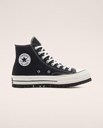 Men's Converse Chuck 70 Trek High Top Sneakers Black | Australia-16307