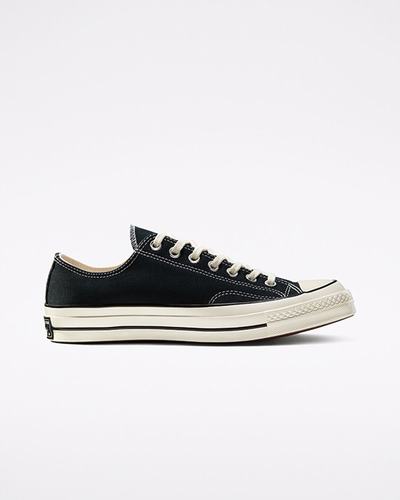 Men's Converse Chuck 70 Vintage Canvas Sneakers Black | Australia-48607