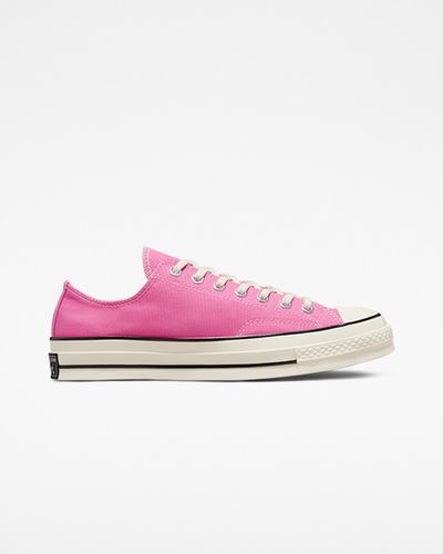 Men's Converse Chuck 70 Vintage Canvas Sneakers Pink/Black | Australia-65720