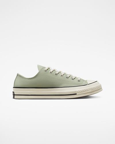 Men's Converse Chuck 70 Vintage Canvas Sneakers Olive/Black | Australia-91432