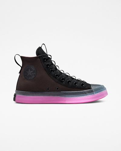 Men's Converse Chuck Taylor All Star CX Explore Edge Glow High Top Sneakers Brown/Black | Australia-02748