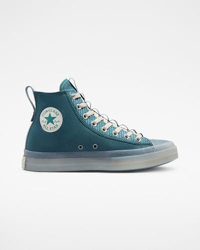 Men's Converse Chuck Taylor All Star CX Explore High Top Sneakers Blue/Beige White | Australia-69075