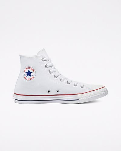 Men's Converse Chuck Taylor All Star High Top Sneakers White | Australia-05984