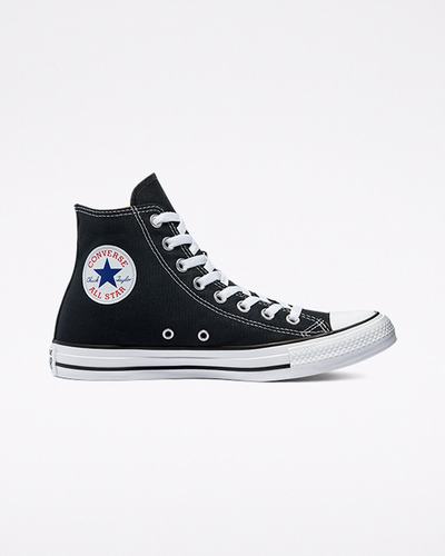 Men's Converse Chuck Taylor All Star High Top Sneakers Black | Australia-07835