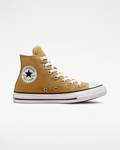 Men's Converse Chuck Taylor All Star High Top Sneakers Orange | Australia-16540