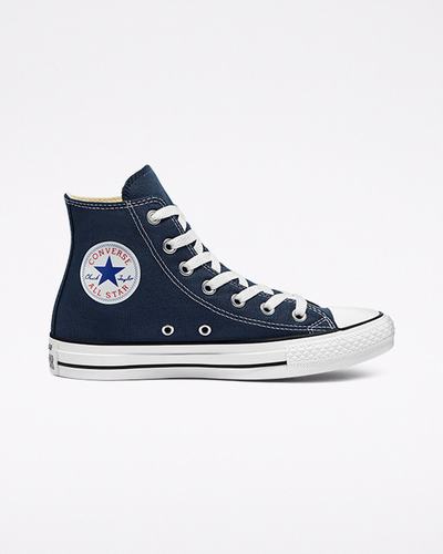 Men's Converse Chuck Taylor All Star High Top Shoes Navy | Australia-20678