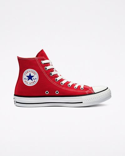 Men's Converse Chuck Taylor All Star High Top Sneakers Red | Australia-32869