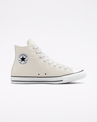 Men's Converse Chuck Taylor All Star High Top Sneakers Beige | Australia-83712