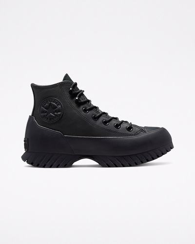 Men's Converse Chuck Taylor All Star Lugged Winter 2.0 High Top Sneakers Black | Australia-76321