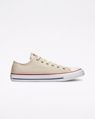 Men's Converse Chuck Taylor All Star Sneakers Beige White | Australia-51736