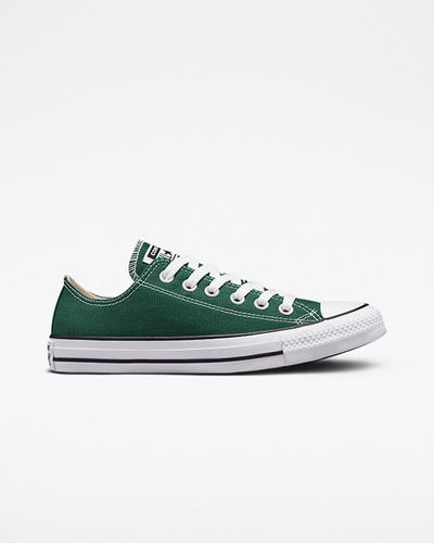 Men's Converse Chuck Taylor All Star Sneakers Green/White/Black | Australia-70254