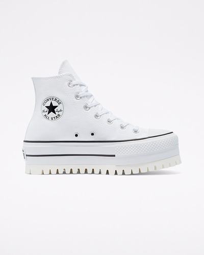 Men's Converse Chuck Taylor All Star Trek High Top Sneakers White | Australia-78593