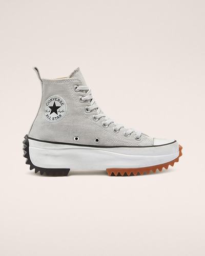 Men's Converse Run Star Hike High Top Sneakers White | Australia-24871