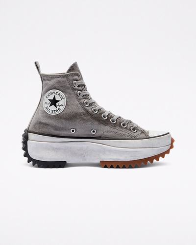 Men's Converse Run Star Hike High Top Sneakers White | Australia-37251