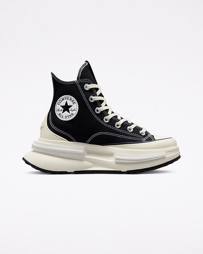 Men's Converse Run Star Legacy CX High Top Sneakers Black/White | Australia-36918