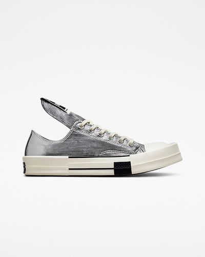 Men's Converse TURBODRK Chuck 70 Sneakers Silver/Black | Australia-98213