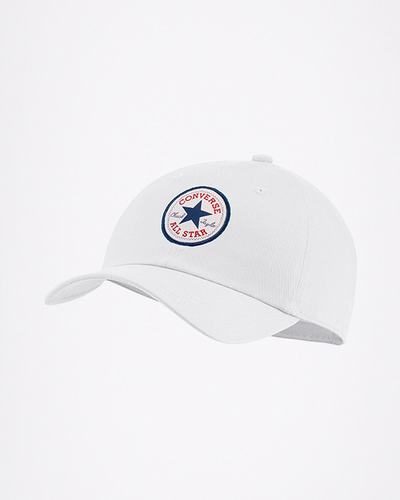 Women's Converse All Star Patch Baseball Hats White | Australia-01587