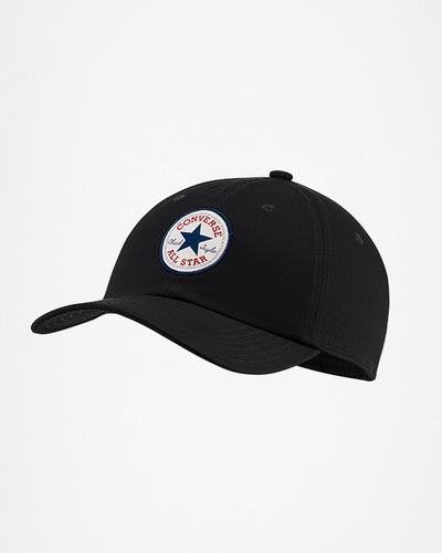 Women's Converse All Star Patch Baseball Hats Black | Australia-61932