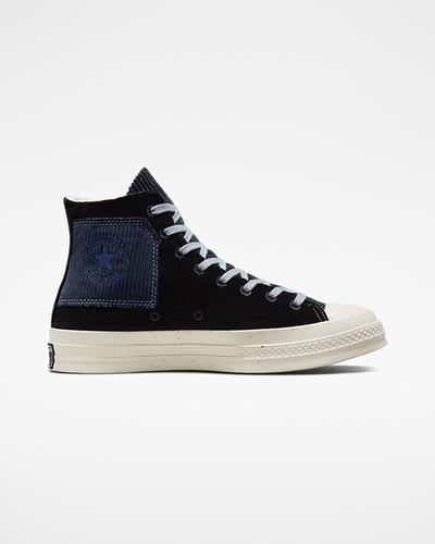 Women's Converse Chuck 70 Beyond Retro High Top Sneakers Black/Navy | Australia-97063