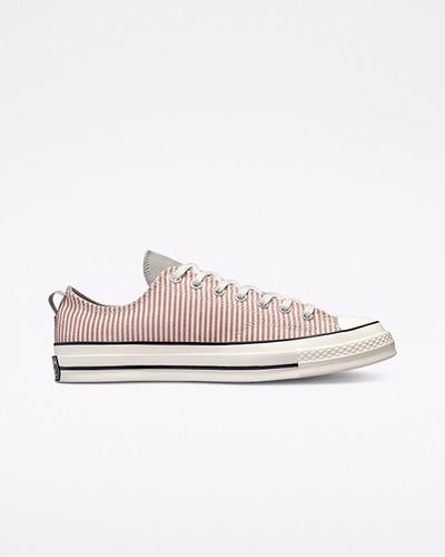 Women's Converse Chuck 70 Crafted Stripe Sneakers Olive | Australia-65107