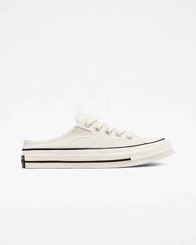 Women's Converse Chuck 70 Mule Sneakers Beige/Black | Australia-59812