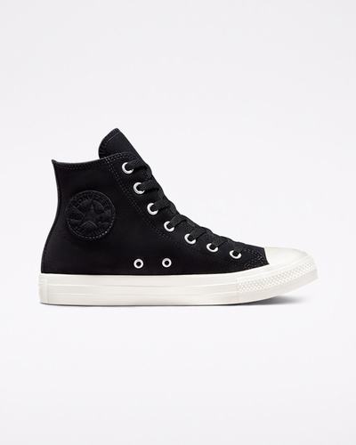 Women's Converse Chuck Taylor All Star High Top Sneakers Black/White | Australia-73568