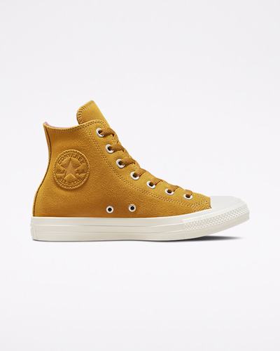 Women's Converse Chuck Taylor All Star High Top Sneakers Yellow | Australia-85624