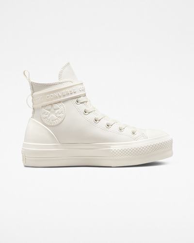 Women's Converse Chuck Taylor All Star Lift High Top Sneakers White | Australia-34580