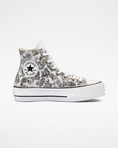 Women's Converse Chuck Taylor All Star Lift High Top Sneakers Flower | Australia-53294