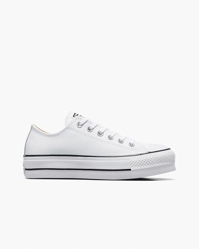 Women's Converse Chuck Taylor All Star Lift Platform Sneakers White/Black/White | Australia-64592