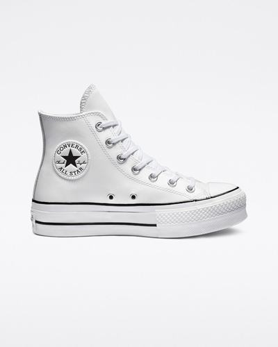 Women's Converse Chuck Taylor All Star Lift Platform High Top Sneakers White/Black/White | Australia-89045