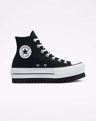 Women's Converse Chuck Taylor All Star Trek Platform Shoes Black | Australia-08961