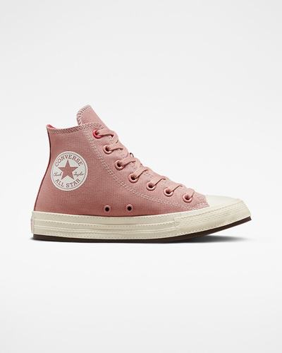 Women's Converse Chuck Taylor All Star Tonal Canvas High Top Sneakers Pink | Australia-94280