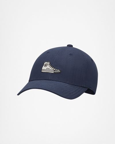 Women's Converse High-Top Sneaker Patch Baseball Hats Navy | Australia-58269