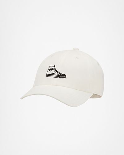 Women's Converse High-Top Sneaker Patch Baseball Hats Beige | Australia-69278