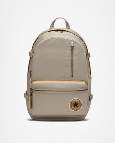 Women's Converse Premium Straight Edge Backpacks Grey | Australia-40157