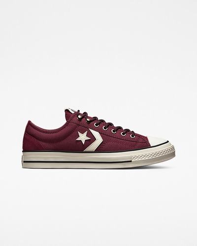 Women's Converse Star Player 76 Retro Hike Sneakers Deep Burgundy/Black | Australia-68053