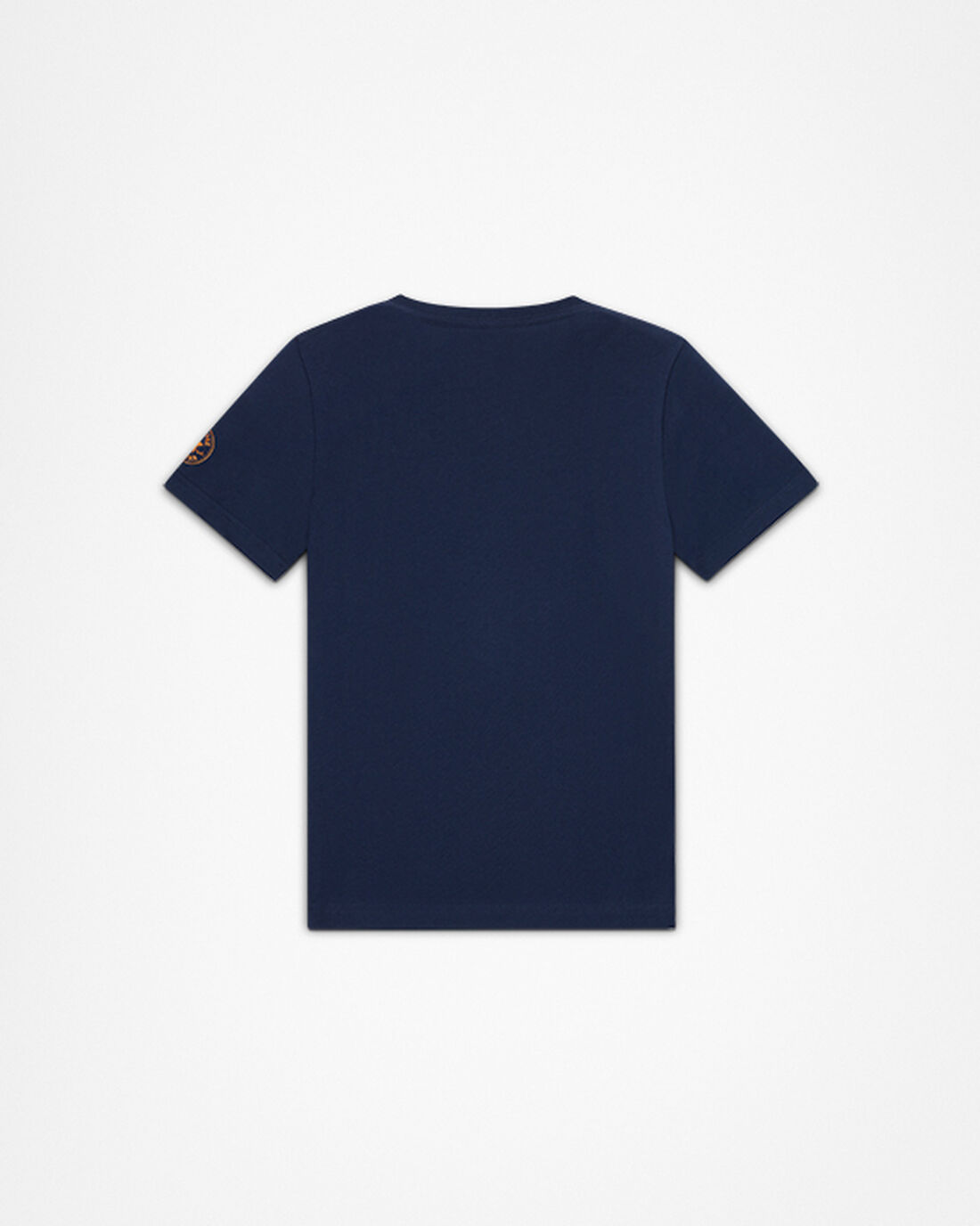 Boys' Converse Camo Logo Stack T-Shirts Navy | Australia-72014