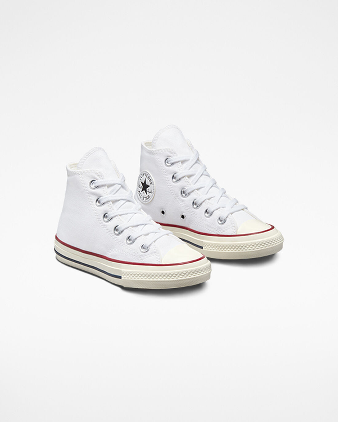 Boys' Converse Chuck 70 Vintage Canvas High Top Sneakers White/Dark Red | Australia-86254