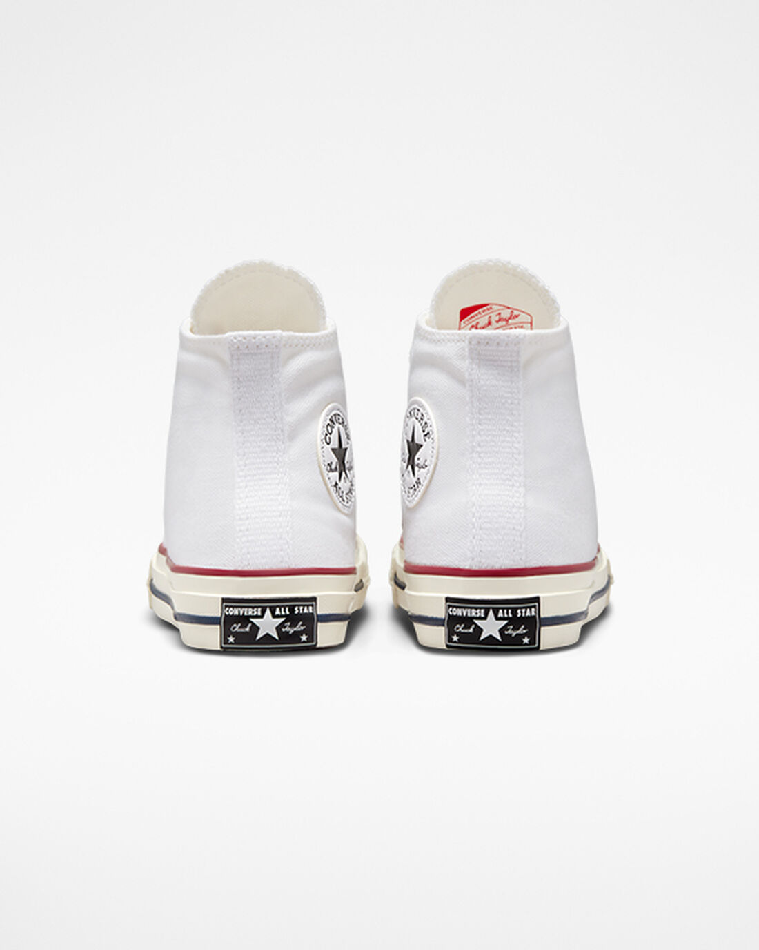 Boys' Converse Chuck 70 Vintage Canvas High Top Sneakers White/Dark Red | Australia-86254