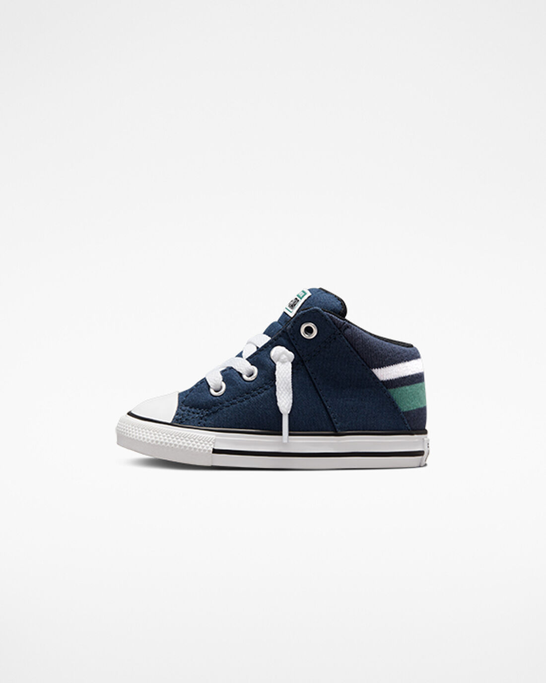 Boys' Converse Chuck Taylor All Star Axel Varsity High Top Sneakers Navy/White | Australia-50819