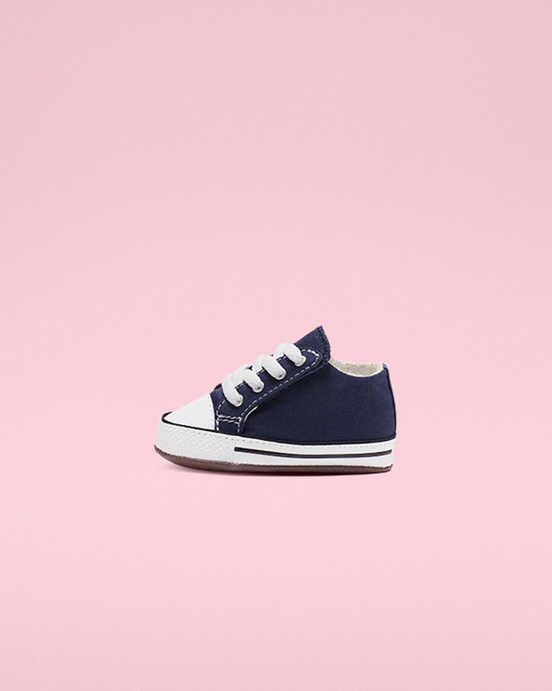 Boys' Converse Chuck Taylor All Star Cribster Easy-On High Top Sneakers Navy/Beige White | Australia-61948