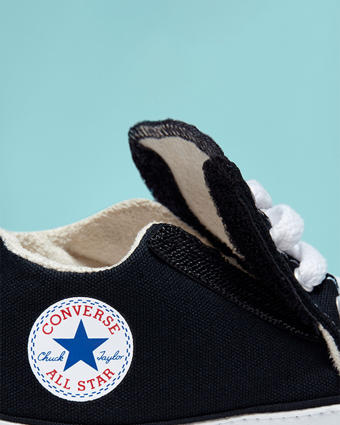 Boys' Converse Chuck Taylor All Star Cribster Easy-On High Top Sneakers Black/Beige White | Australia-87951