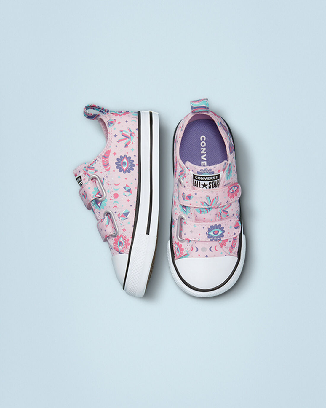 Boys' Converse Chuck Taylor All Star Easy-On Mystic Gems Sneakers Pink | Australia-16340